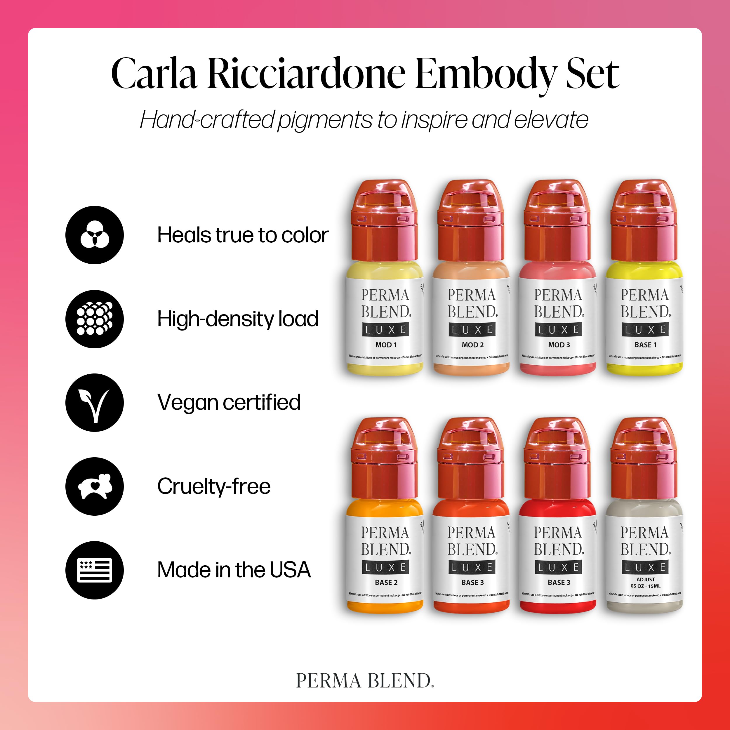 ست پرمابلند لوکس 15 میل کارلا ( EMBODY )