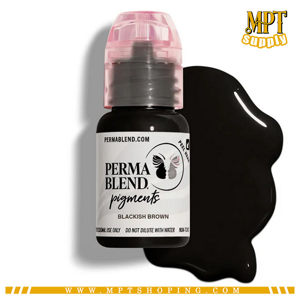 رنگ پرمابلند 15 میل بلکیش برون | perma blend 15 ml blackish brown