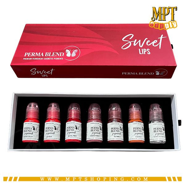ست لب پرمابلند مدل sweet