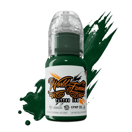 رنگ وردفیمس 15 میل وگاس گرین | world famous 15ml  vegas green