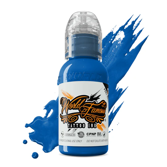 رنگ وردفیمس 15 میل نیاگارا بلو | world famous 15ml niagara blue