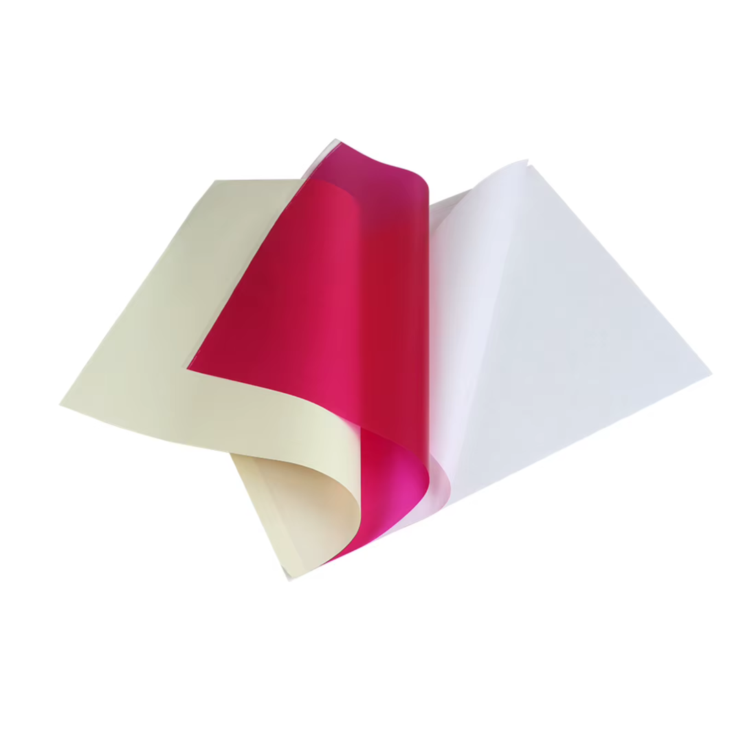 کاغذ سه برگ استنسیل قرمز