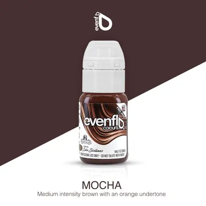 رنگ اونفلو 15 میل موکا | evenflo 15 ml MOCHA