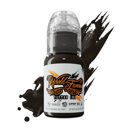 رنگ وردفیمس 15 میل بدلنز | world famous 15ml badlands brown