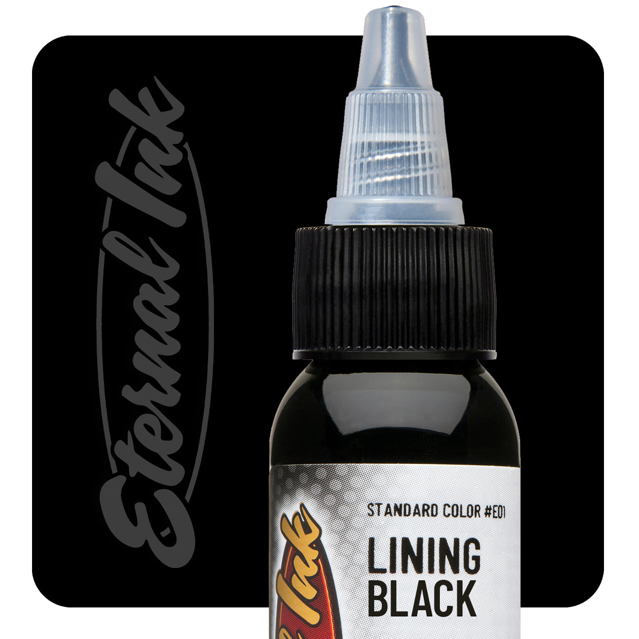 رنگ اترنال 15 میل لاینینگ بلک| eternal 15 ml lining black