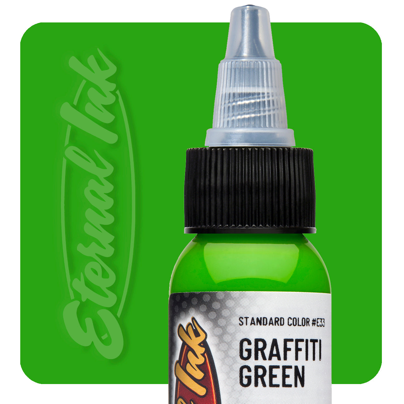 رنگ اترنال 15 میل گرافیتی گرین| eternal 15 ml graffiti green