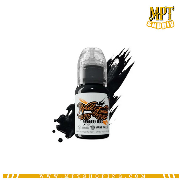 رنگ وردفیمس 15 میل تروبلک | world famous 15ml true black