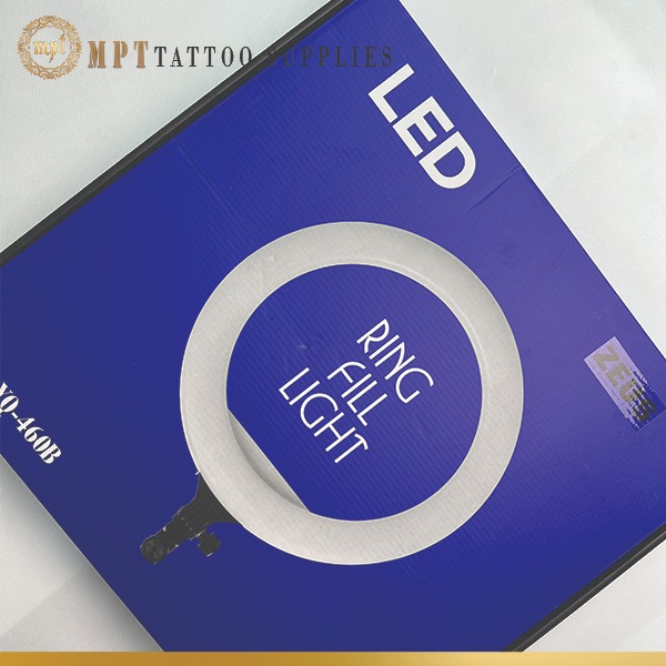 رینگ لایت ZEUS 460B با پایه حرفه ای