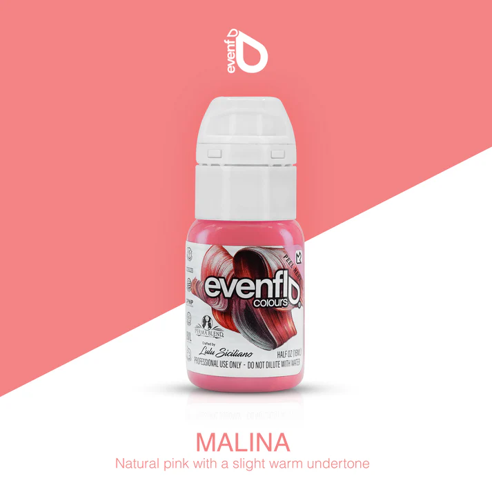 رنگ اونفلو 15 میل مالینا  | evenflo 15 ml malina
