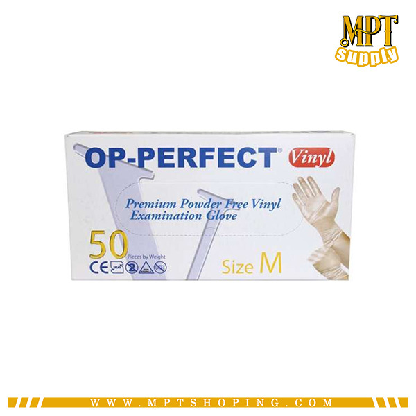 دستکش ونیل 50 عددی سایز M