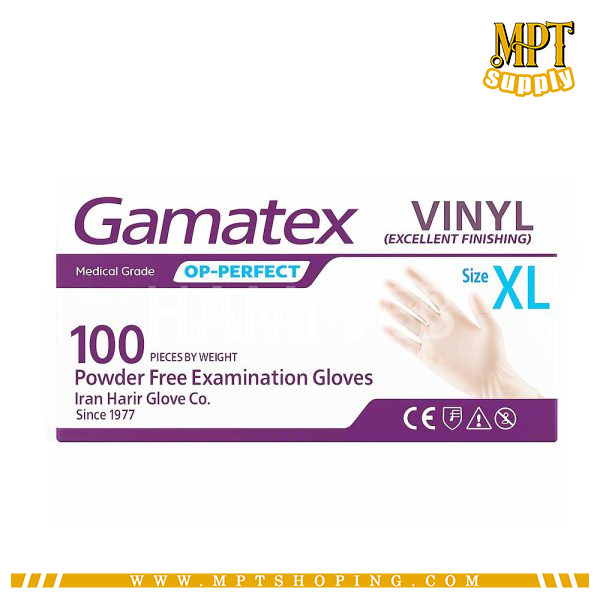 دستکش ونیل 100 عددی XL