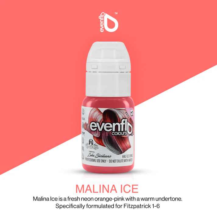 رنگ اونفلو 15 میل مالینا آیس | evenflo 15 ml malina ice