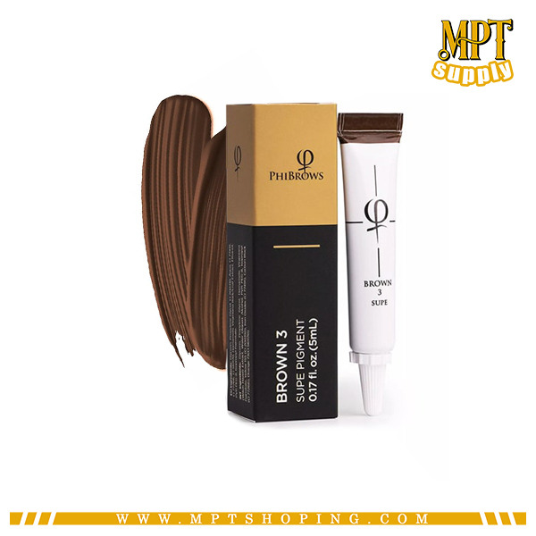 رنگ سوپ فیبروز BROWN 3