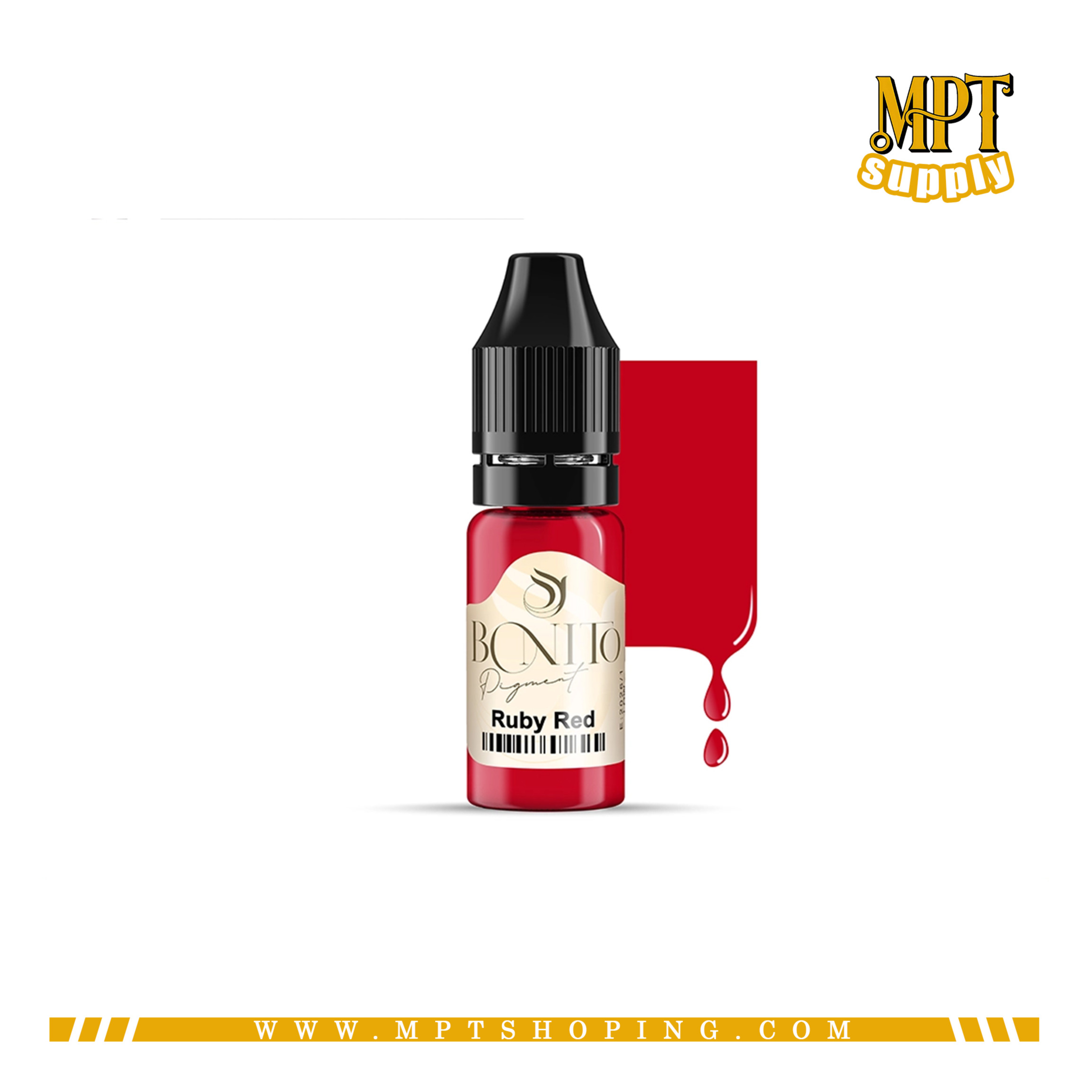 رنگ بونیتو 10 میل روبی رد | Bonito Ruby red