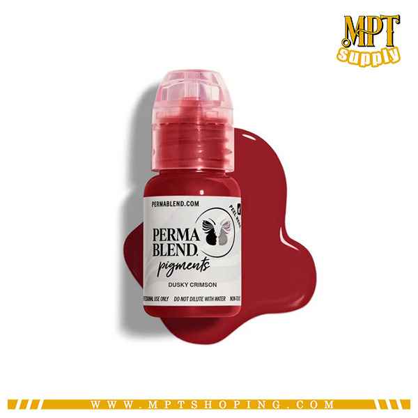 رنگ پرمابلند 15 میل داسکی کریسمون | perma blend 15 ml Dusky crismon