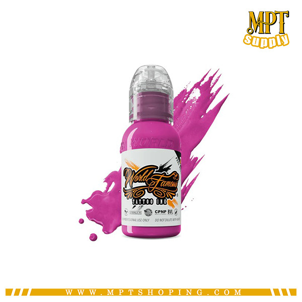 رنگ وردفیمس 15 میل راش مگنتا | world famous 15ml Rush magenta